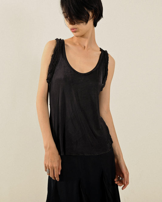 FENDI破壞設計古著背心上衣