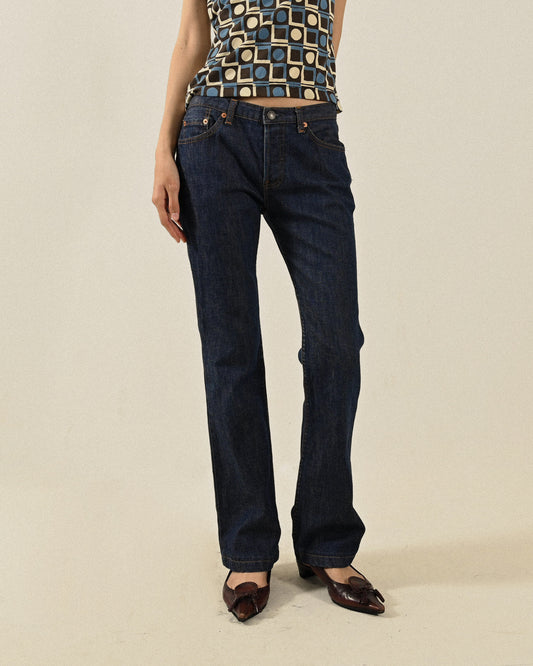 LEVI'S低腰牛仔古著長褲