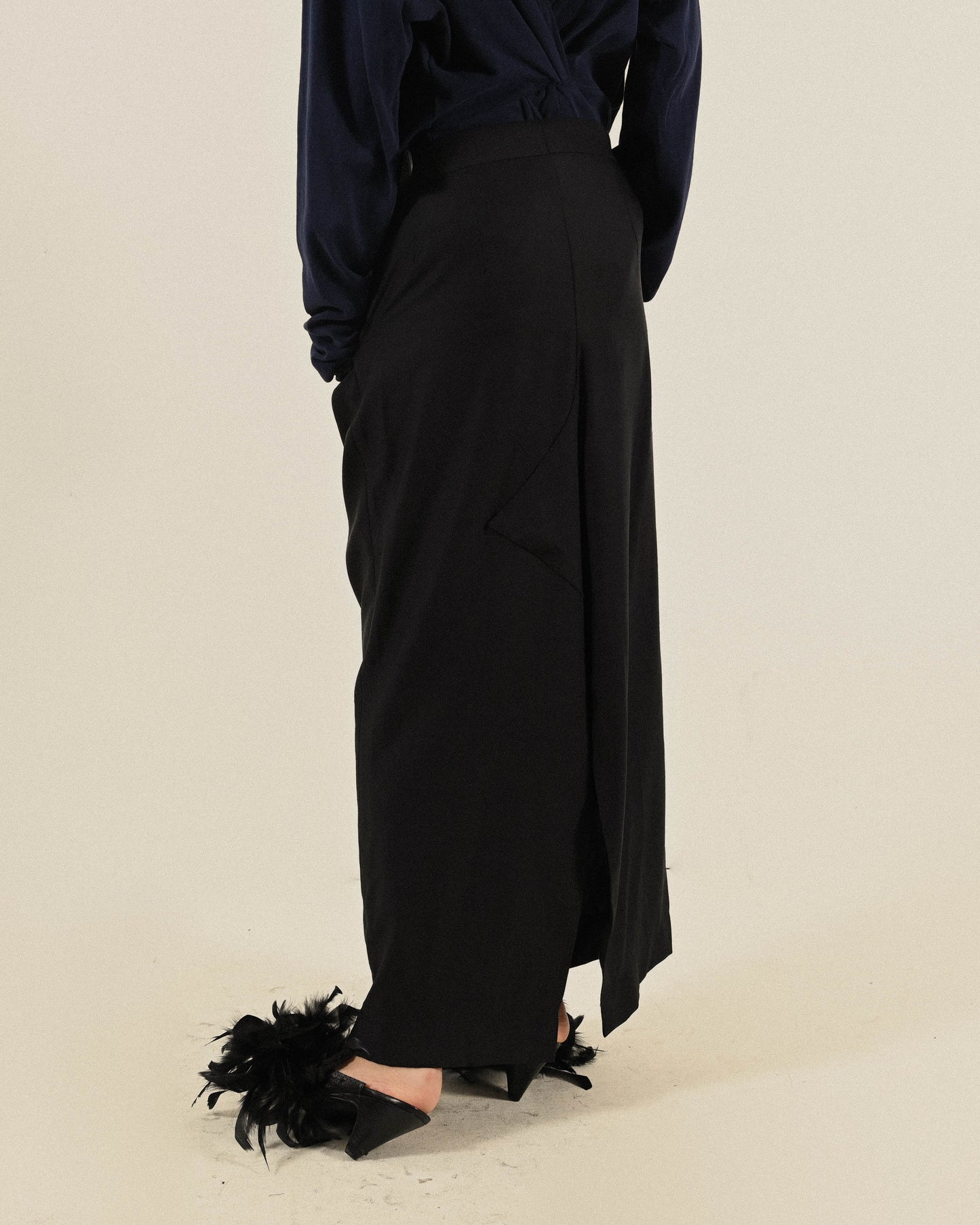 Upcycling解構設計古著長裙