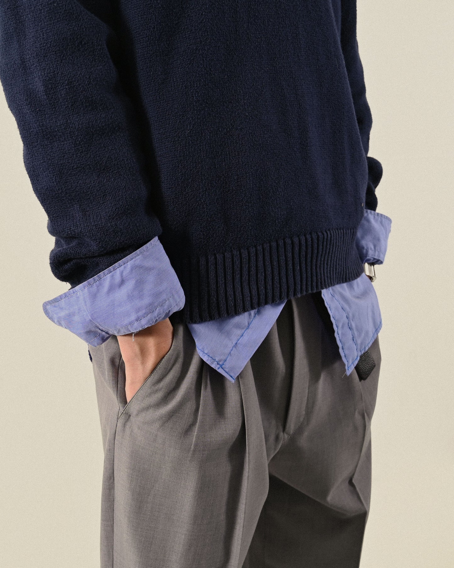 Polo Ralph Lauren半開襟針織古著上衣