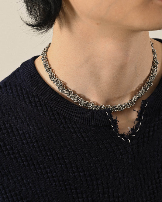 紋理針織寬鬆古著上衣