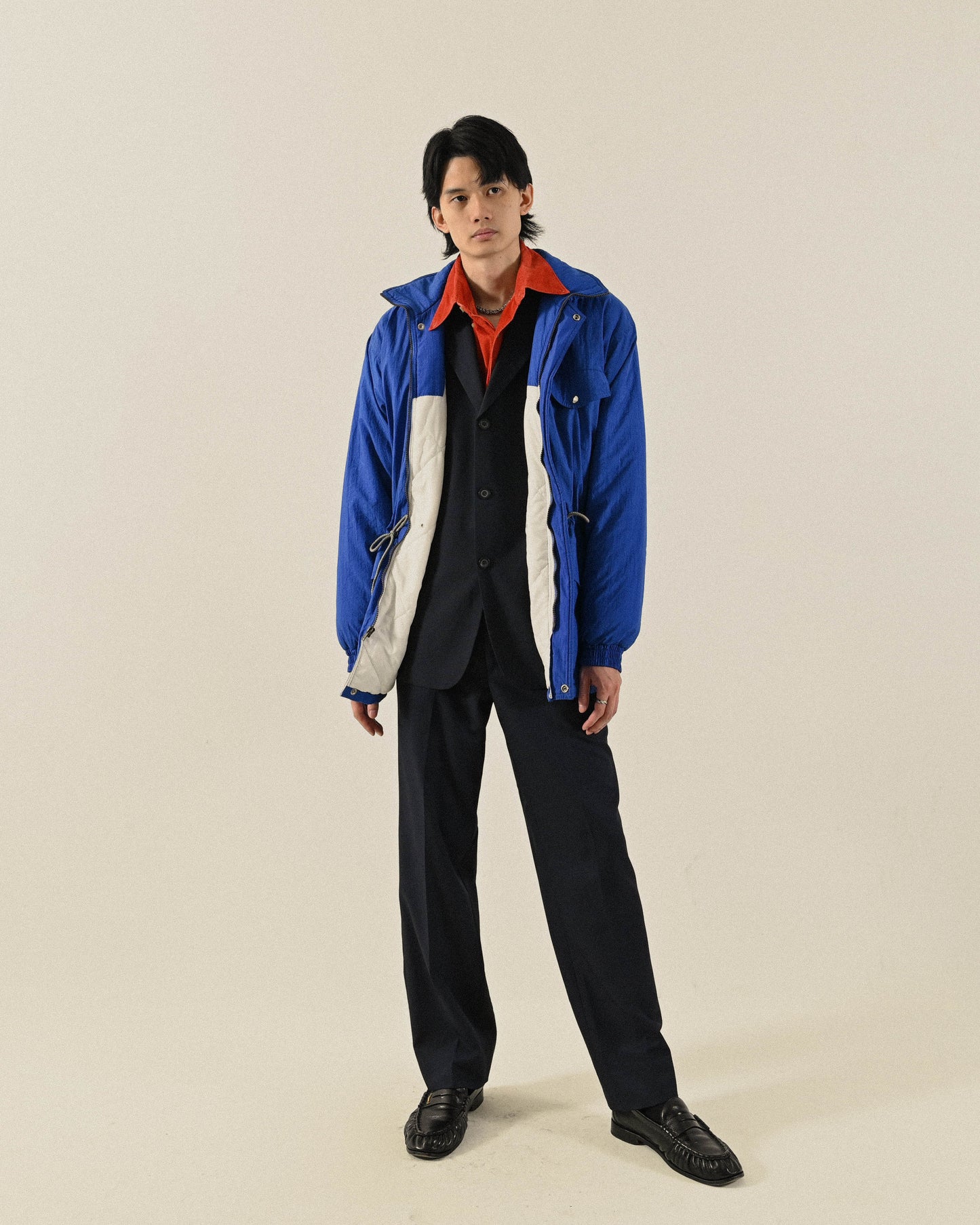 Upcycling機能鋪棉古著夾克外套