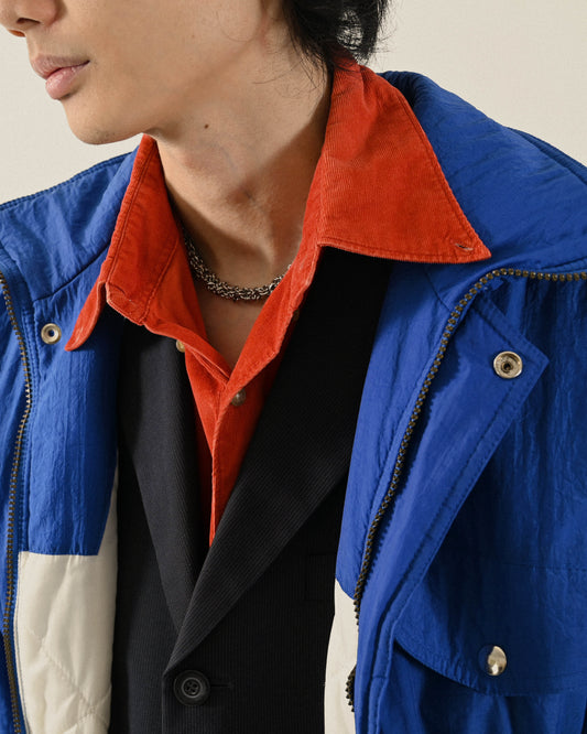 Upcycling機能鋪棉古著夾克外套