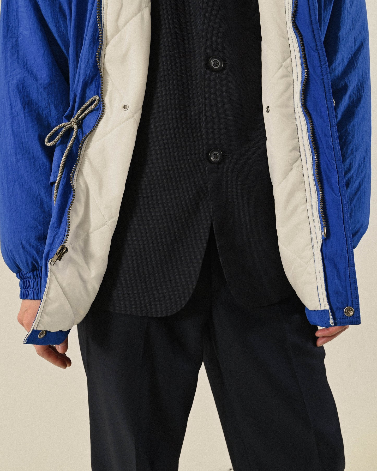 Upcycling機能鋪棉古著夾克外套