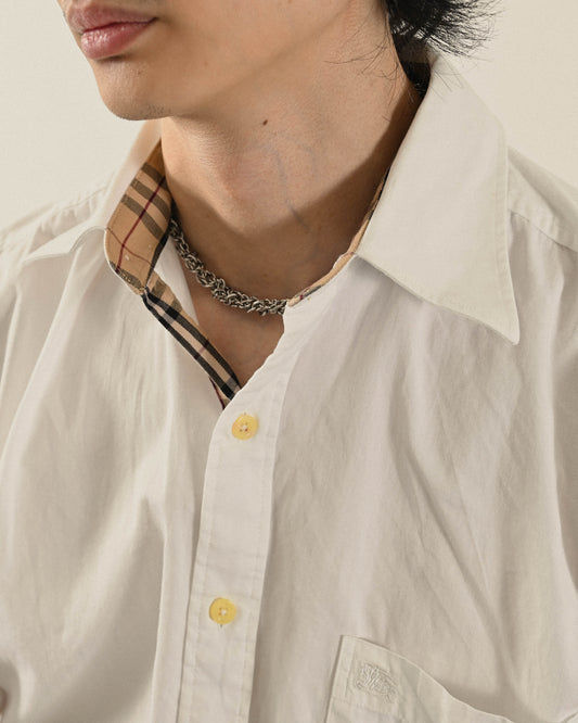 Burberry經典輪廓古著襯衫