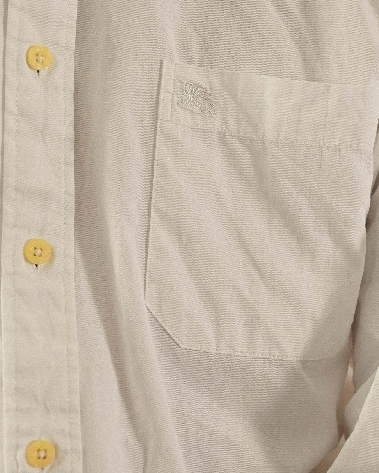 Burberry經典輪廓古著襯衫