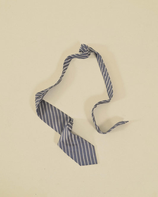 寬版緹花古著領帶