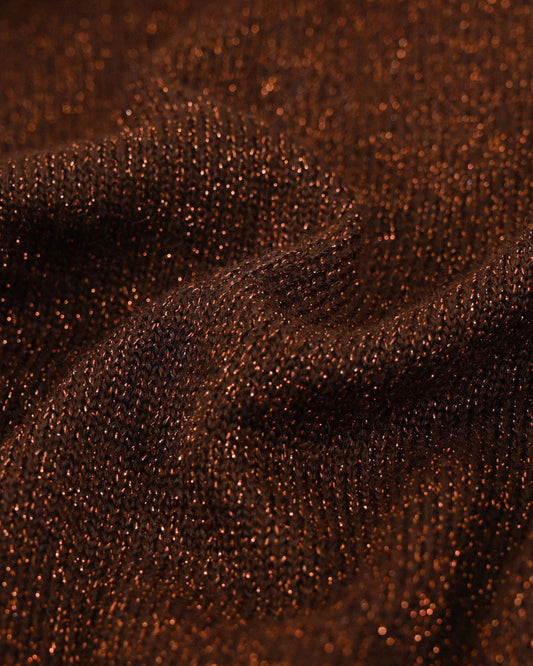 金蔥針織開襟古著毛衣外套