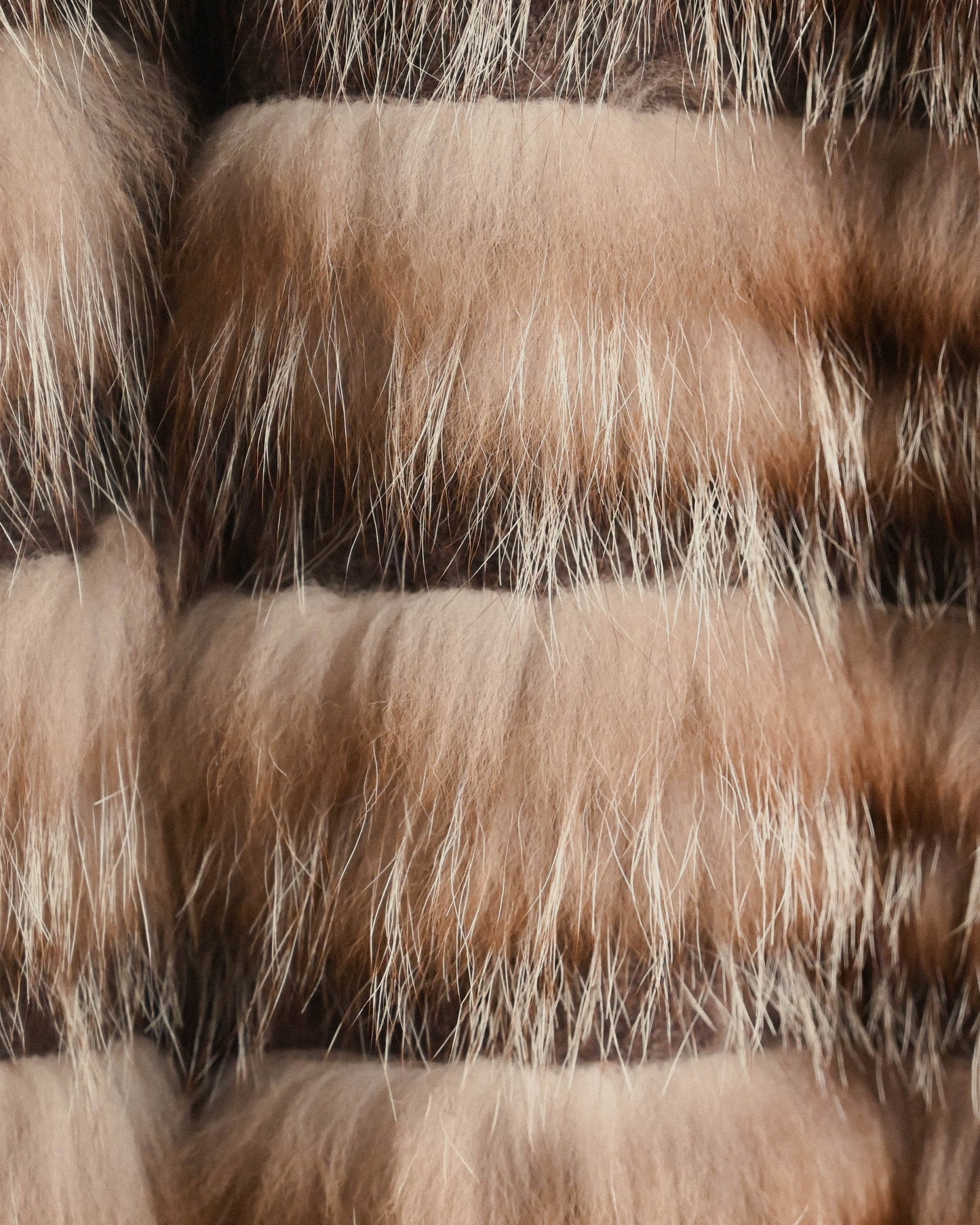 皮草綴飾喀什米爾古著毛衣外套