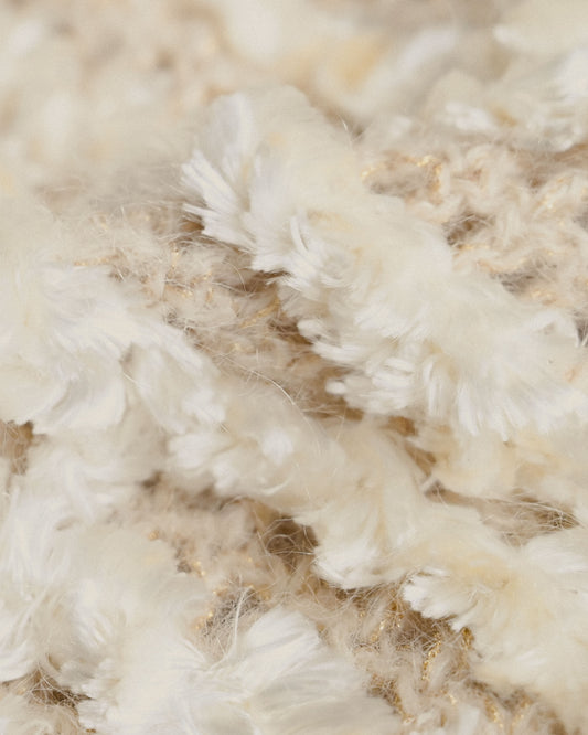 厚實紋理針織古著毛衣