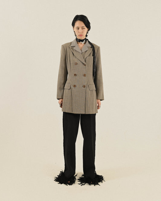 Max Mara義大利製雙襟古著西裝外套