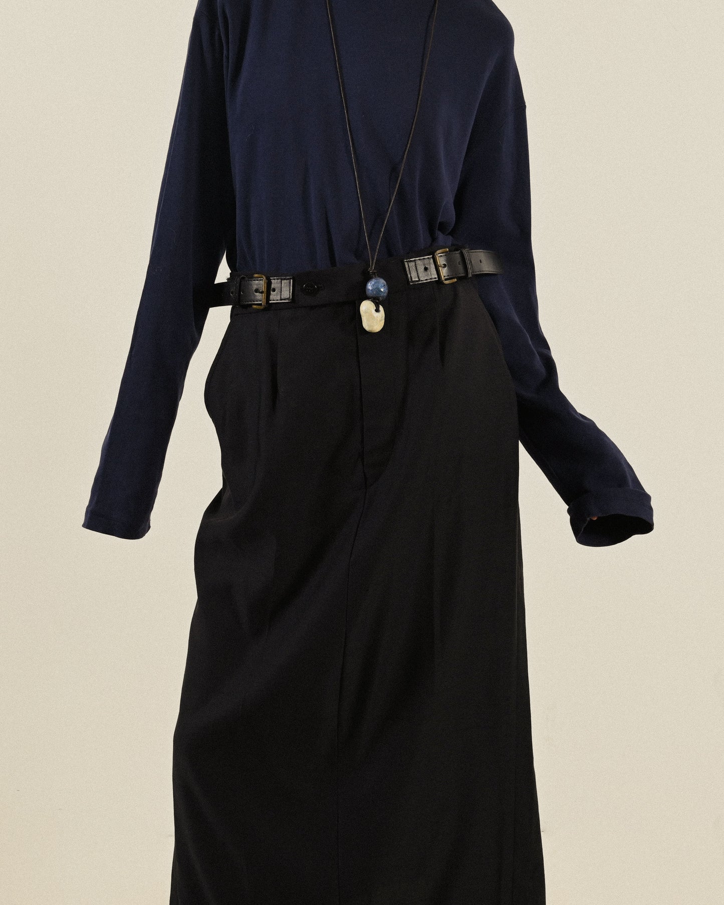 Upcycling解構設計古著長裙