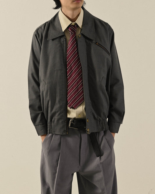 薄毛緹花布勞森古著外套